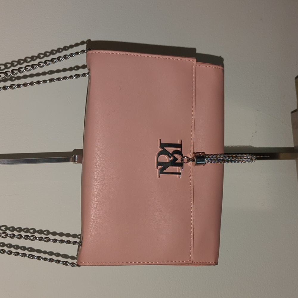 Badgley Mischka beautiful pink purse